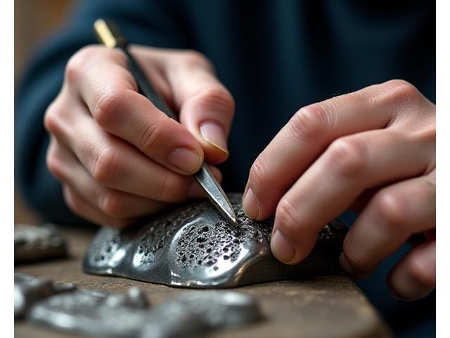 장인의 손길이 닿은 맞춤 제작 고급 금속 조형물